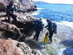 Starting The Caves Dive