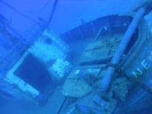 Stern Of The Nemesis Wreck